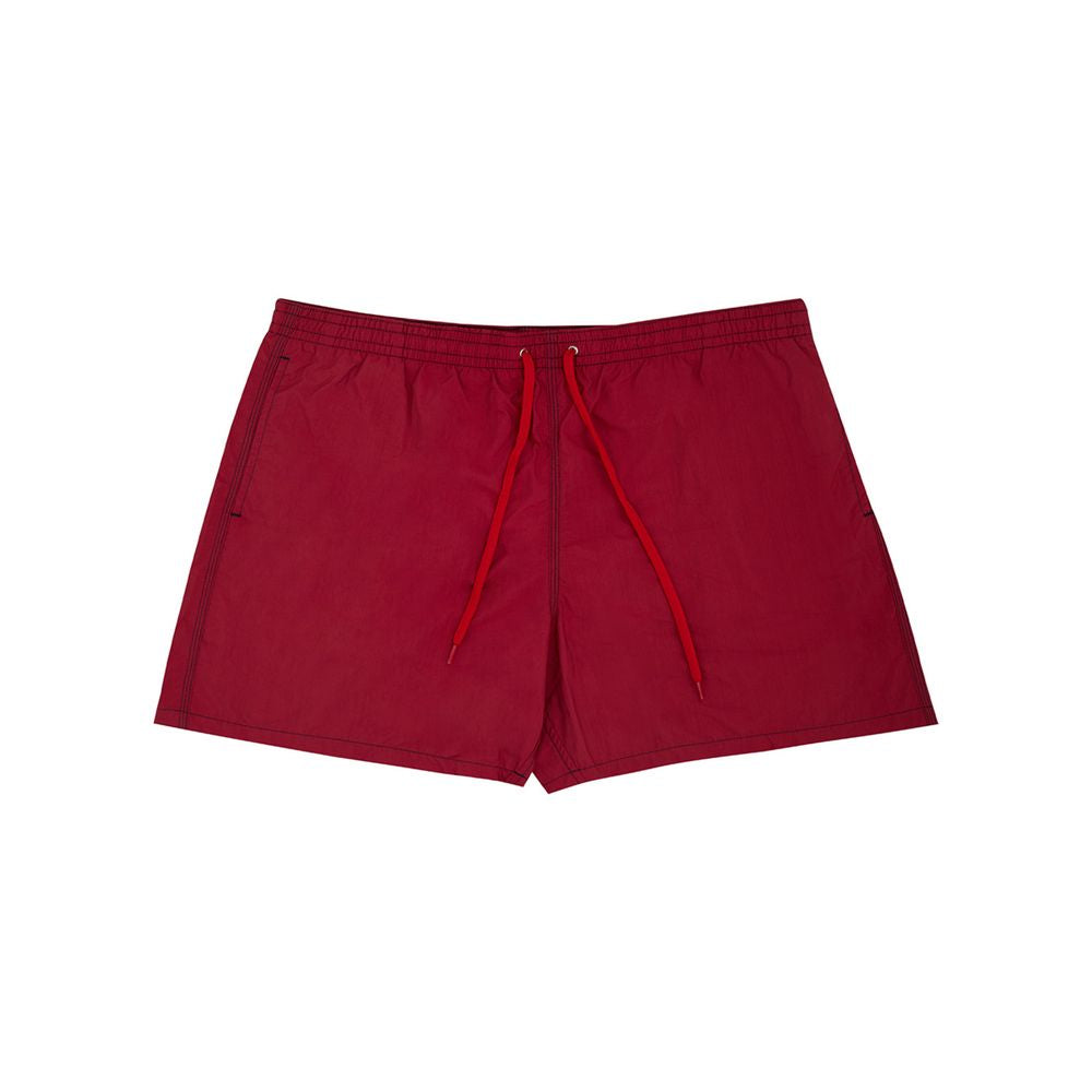 Malo Badeshorts aus rotem Polyester