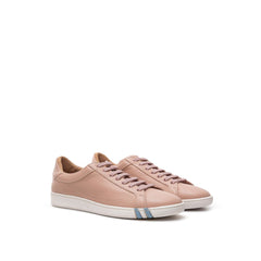 Roze Leren Atletische Sneakers van Bally