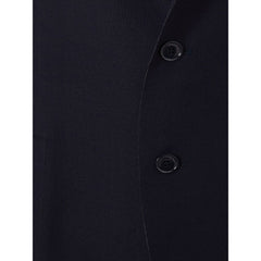Lardini Blue Cotton Blazer