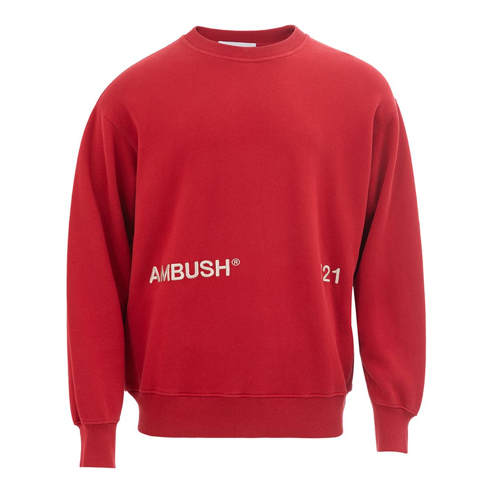 Ambush rotes Baumwoll-Sweatshirt