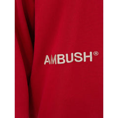 Ambush rotes Baumwoll-Sweatshirt