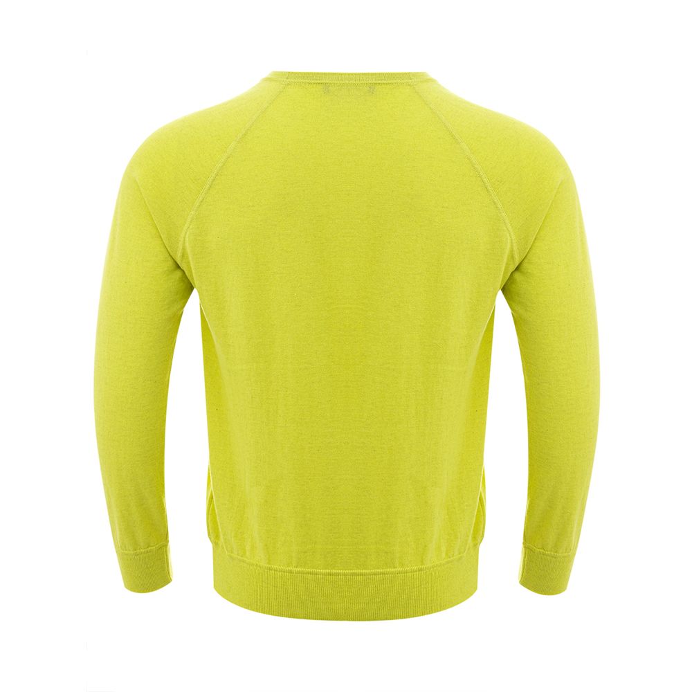 Gran Sasso Geel Katoenen Sweatshirt