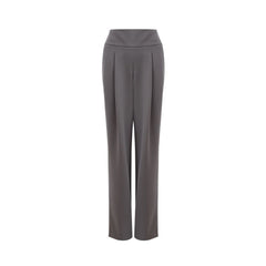 Lardini Grijze Wollen Casual Broek