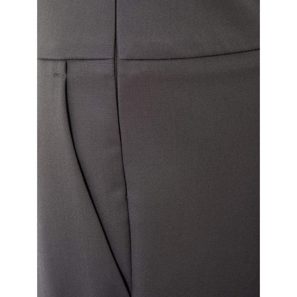 Lardini Grijze Wollen Casual Broek