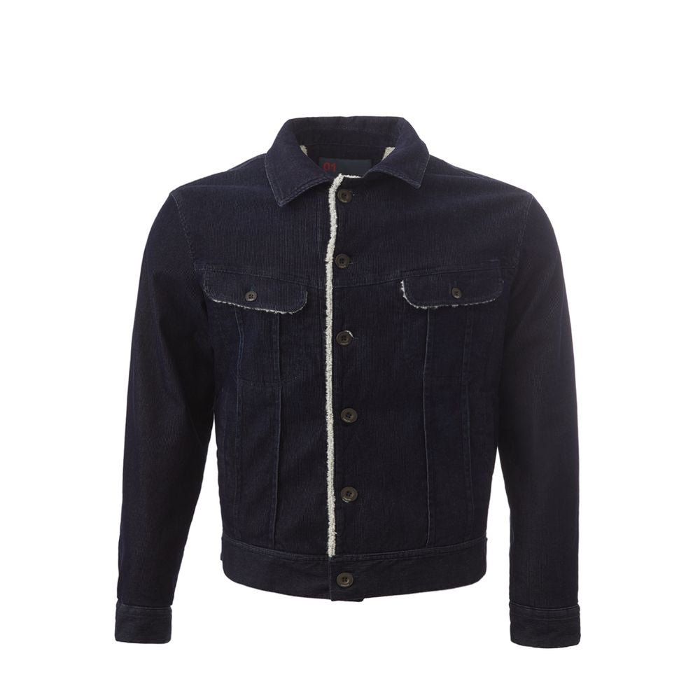 Lardini Jeansjacke aus blauer Baumwolle