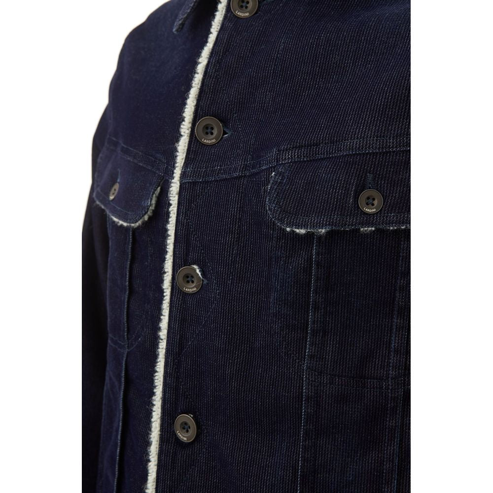 Lardini Jeansjacke aus blauer Baumwolle