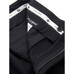 Dolce & Gabbana Zwarte Polyester Pantalon