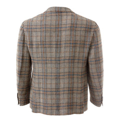 Lardini Multikleurige Linnen Blazer