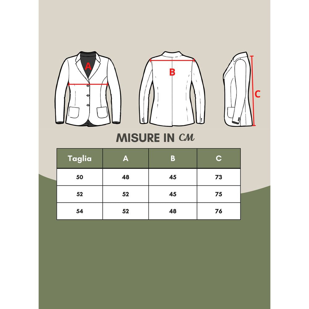 Lardini Multikleurige Linnen Blazer