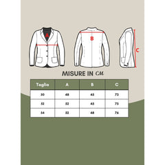 Lardini Multikleurige Linnen Blazer