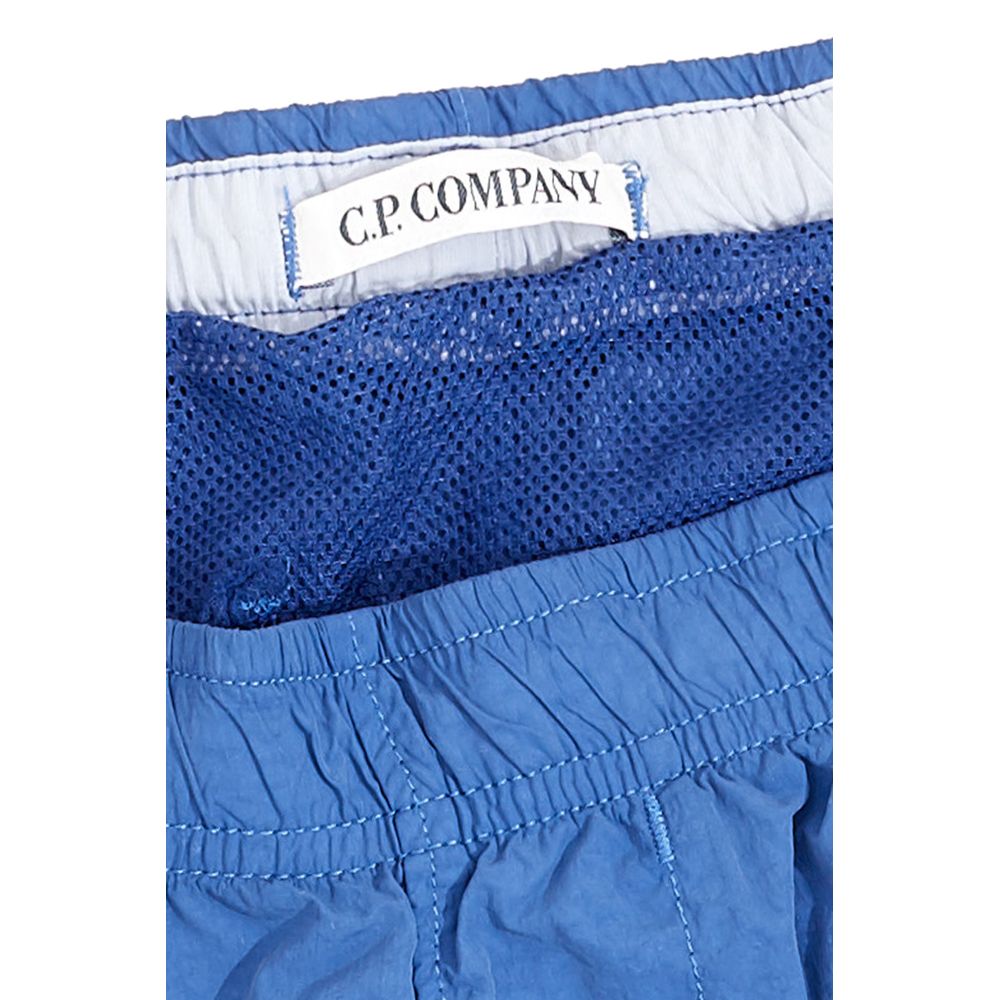 C.P. Company Badeshorts aus blauem Polyamid