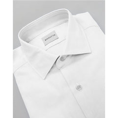 Bagutta White Cotton Men Shirt