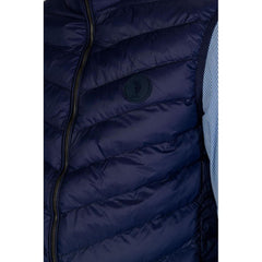 U.S. POLO ASSN. Ärmellose Jacke aus blauer Polyamid