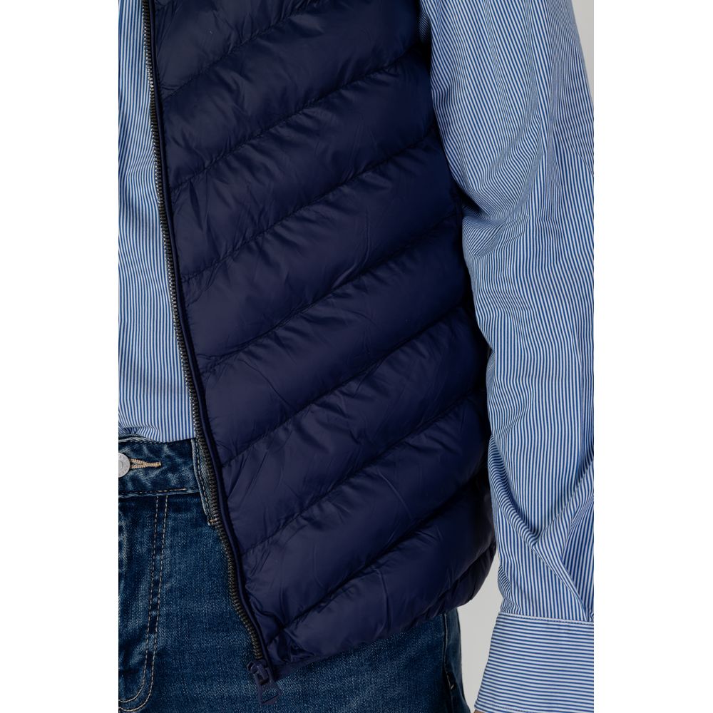 U.S. POLO ASSN. Ärmellose Jacke aus blauer Polyamid