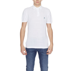 U.S. POLO ASSN. Weißes Baumwoll-Kleidhemd