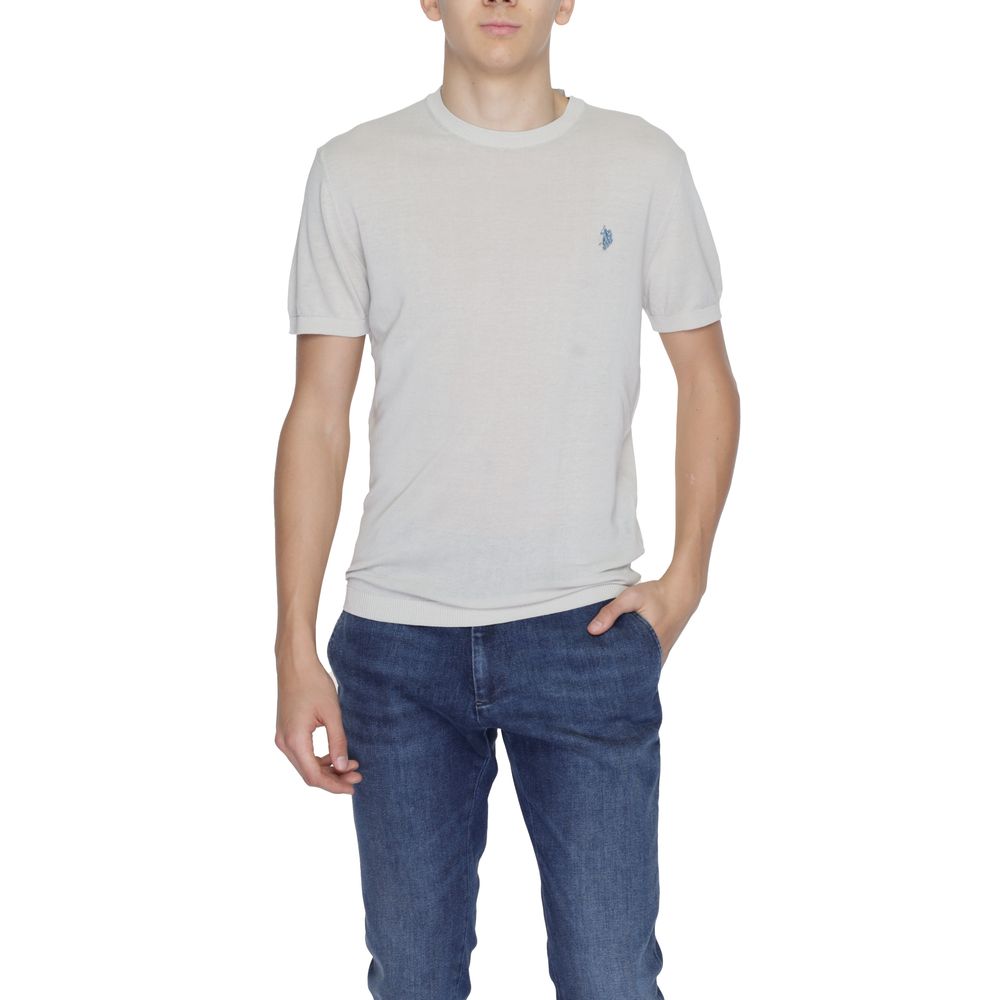 U.S. POLO ASSN. Graues Baumwoll-T-Shirt