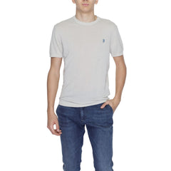 U.S. POLO ASSN. Graues Baumwoll-T-Shirt