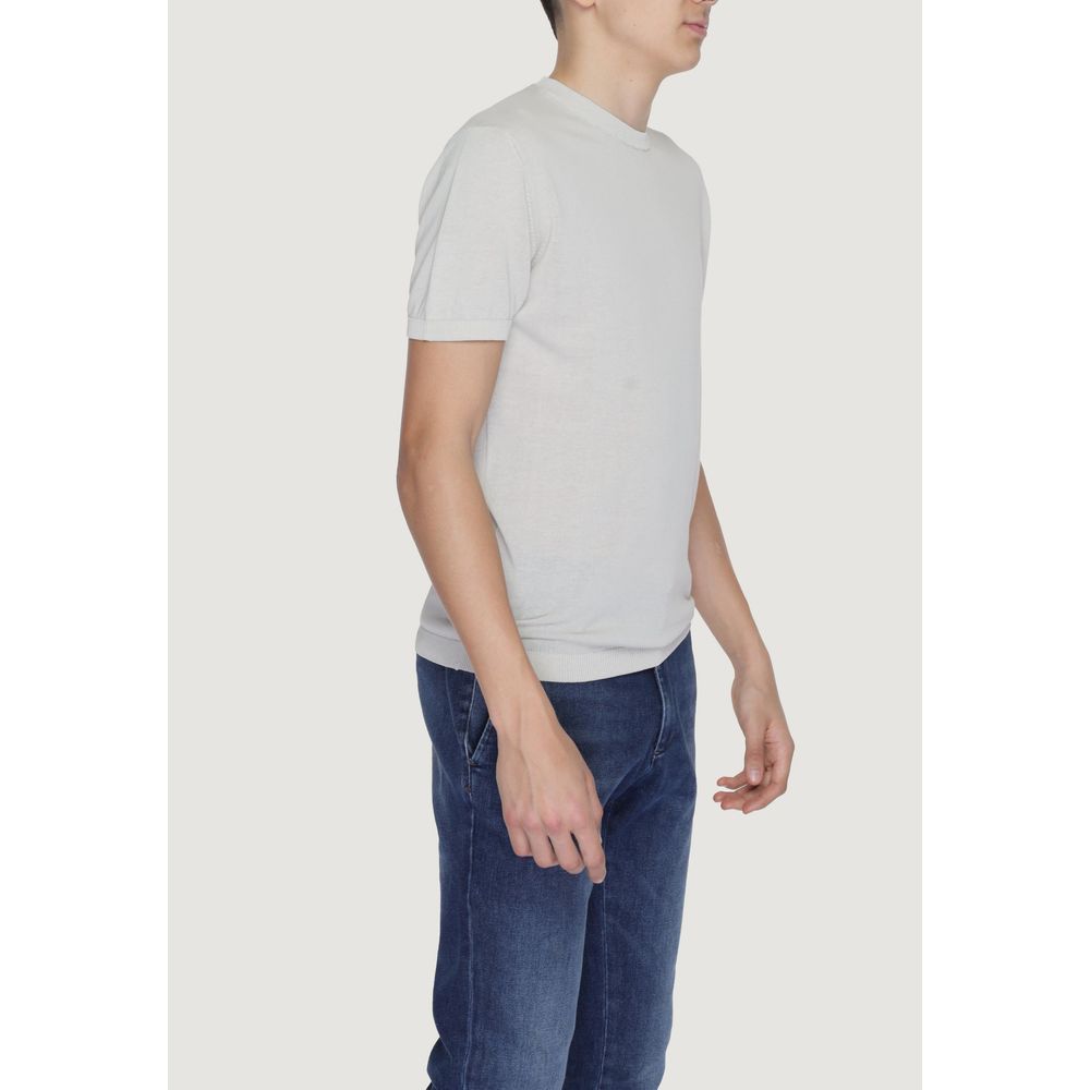 U.S. POLO ASSN. Graues Baumwoll-T-Shirt