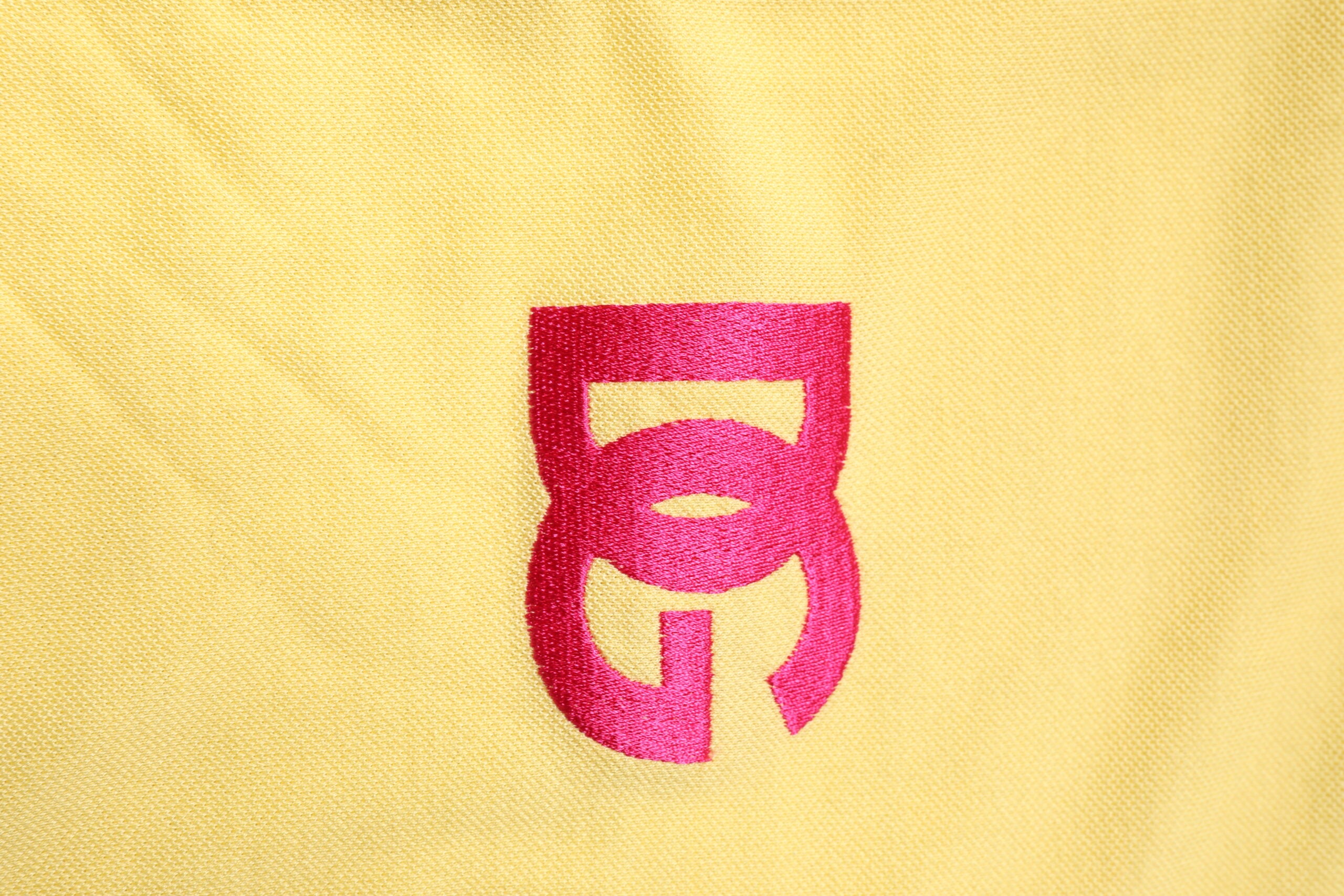 Dolce & Gabbana Gelbes Baumwoll-Polo-T-Shirt mit Logo-Kragen