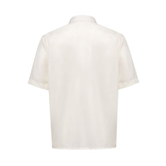 Dior Wit Polyester Shirt Met Korte Mouwen