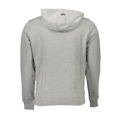 U.S. POLO ASSN. Gray Cotton Men Sweatshirt