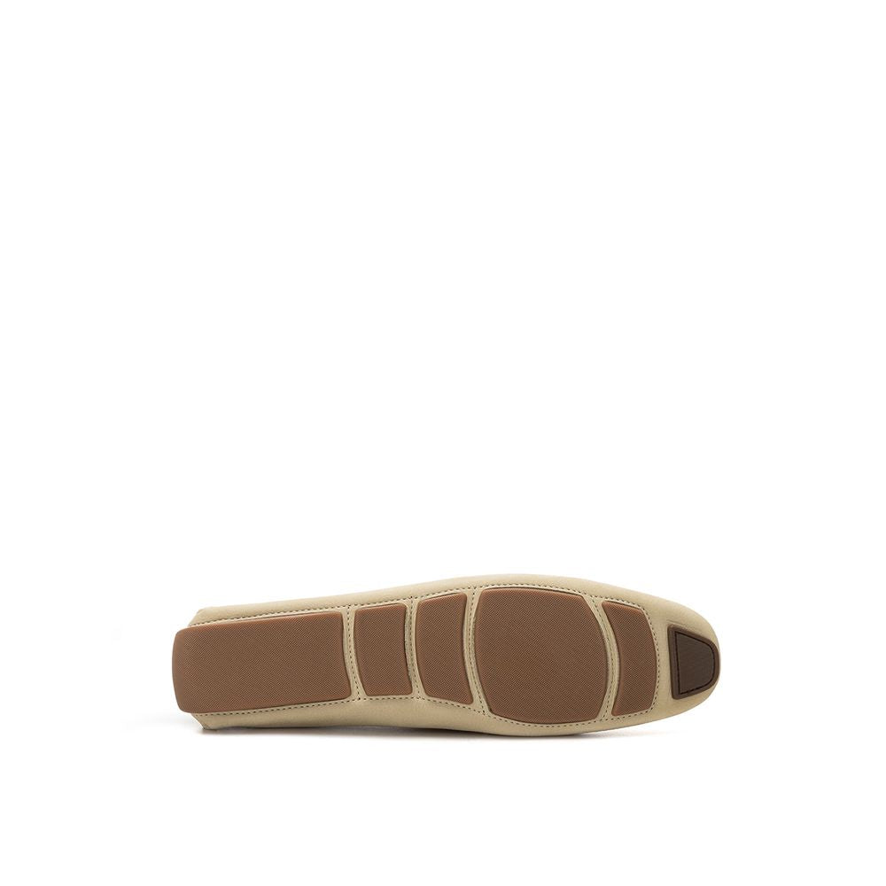 Bally Mokassin aus beigem Leder