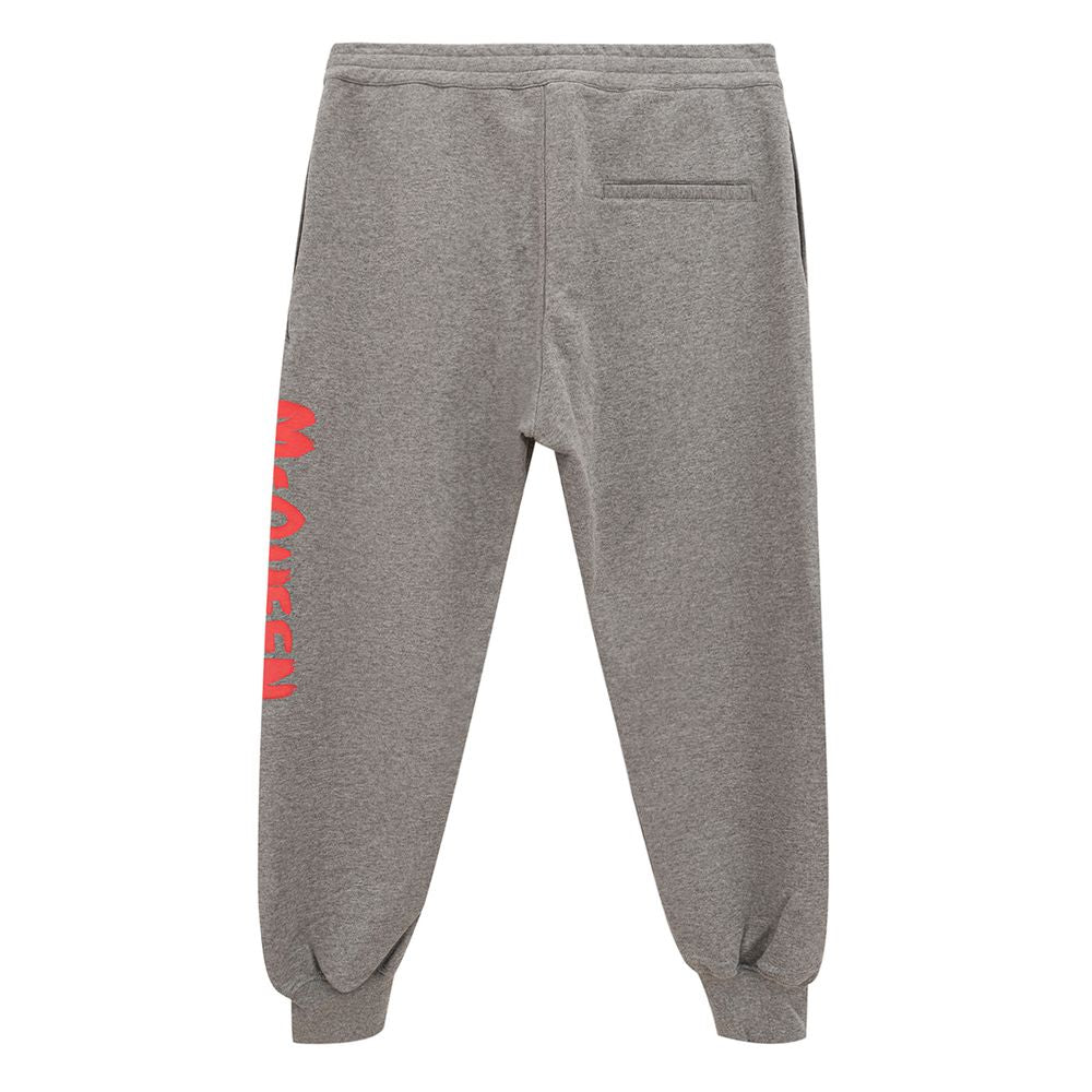 Alexander McQueen Graue Baumwoll-Sporthose