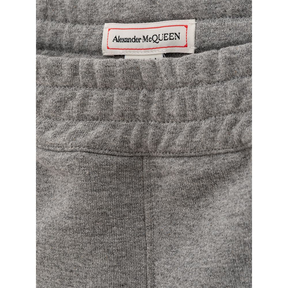Alexander McQueen Graue Baumwoll-Sporthose