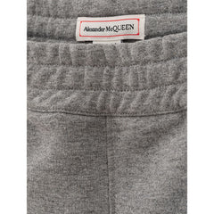 Alexander McQueen Graue Baumwoll-Sporthose