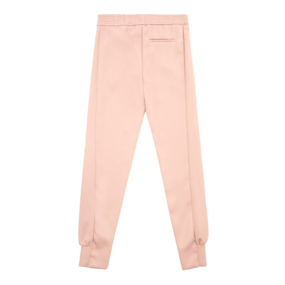 Lardini Roze Polyester Casual Broek