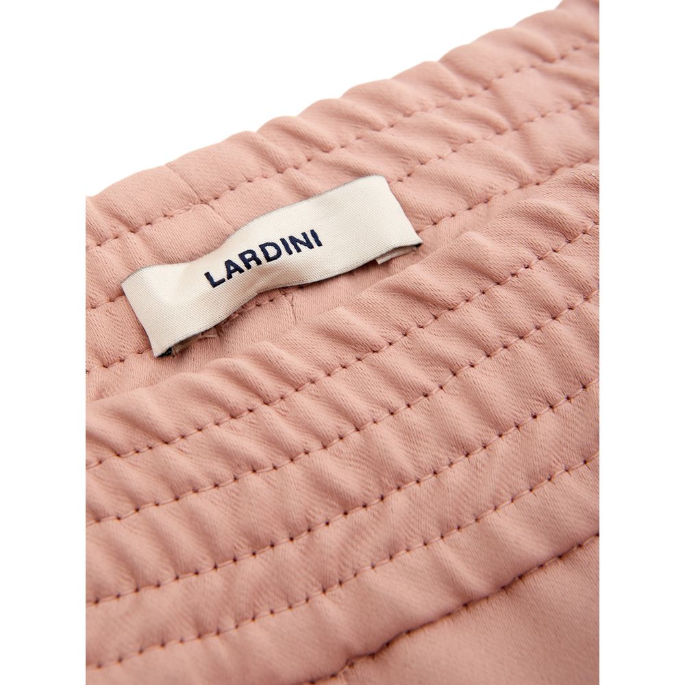 Lardini Roze Polyester Casual Broek
