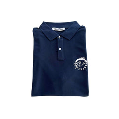 Trussardi Beachwear Blue Cotton Men's Polo Shirt
