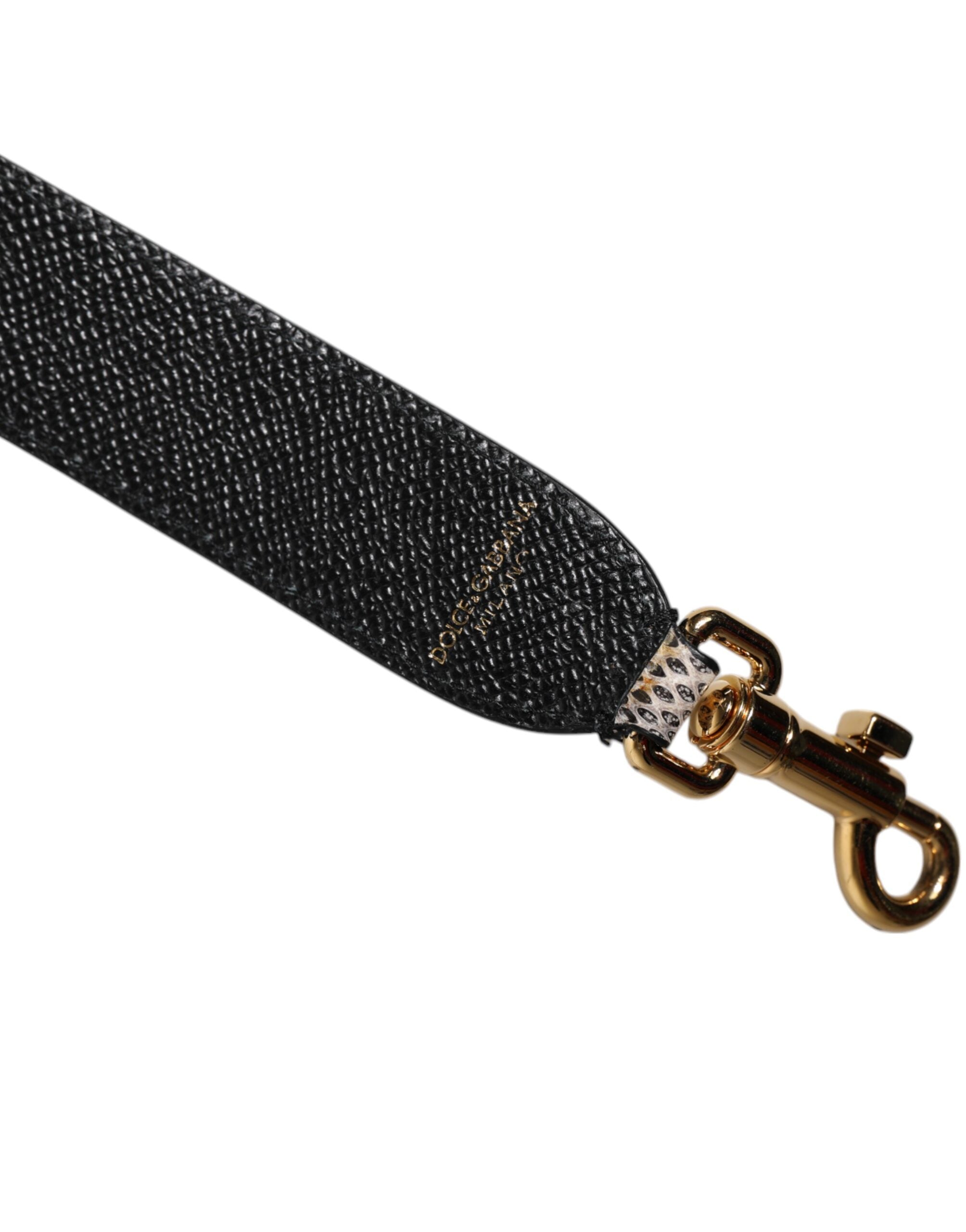Dolce & Gabbana Mehrfarbiger DG AMORE Patch Taschenschulterriemen
