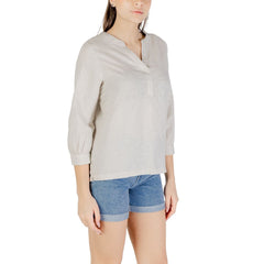 Street One Beige Linnen Blouse
