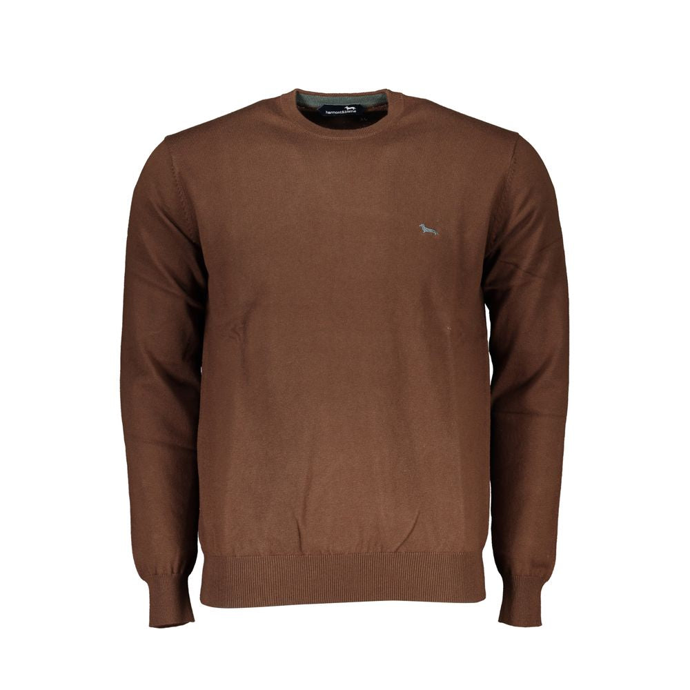 Harmont & Blaine Brauner Baumwollpullover für Herren