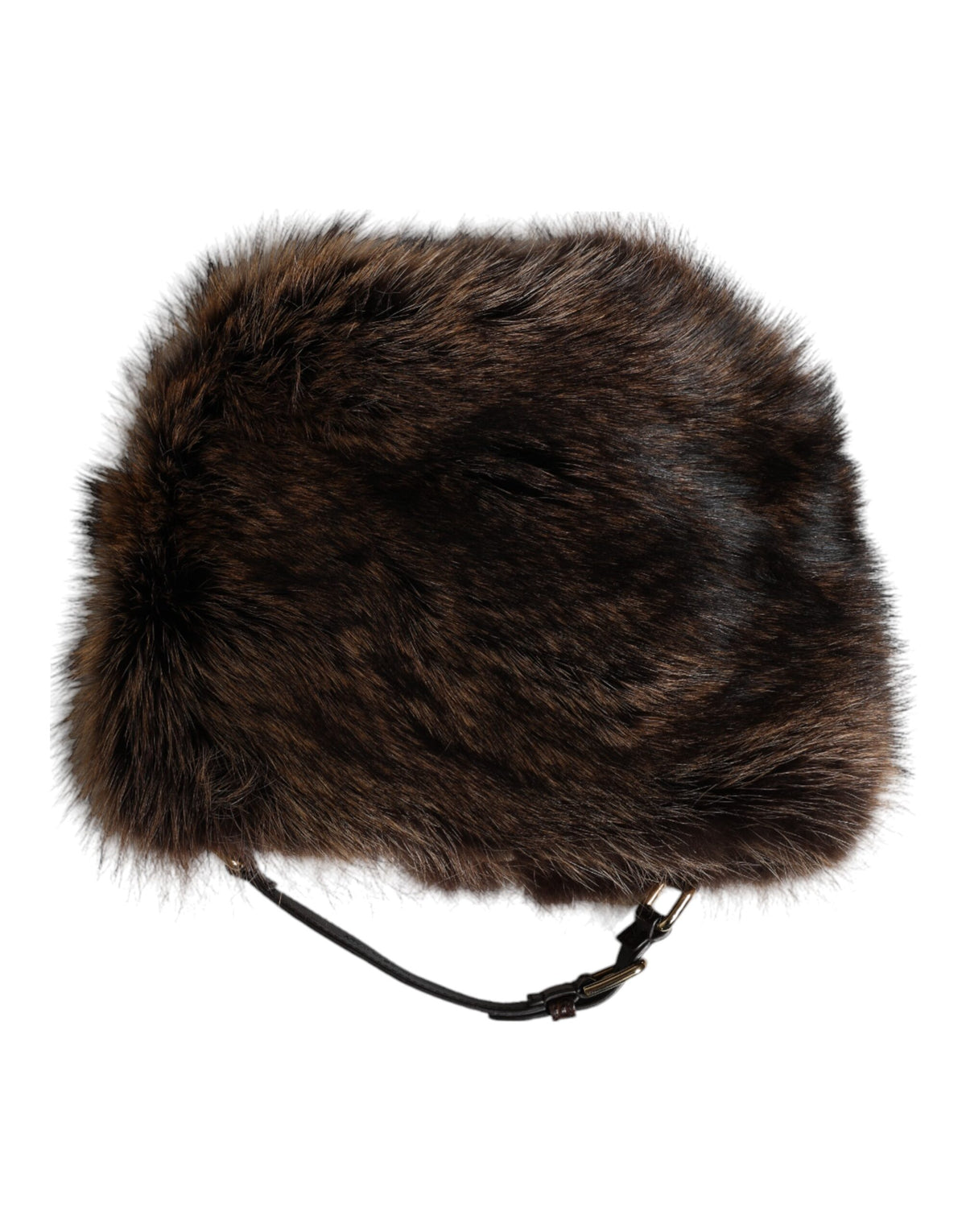 Dolce & Gabbana Brauner Pelz-Damen-Fischerhut