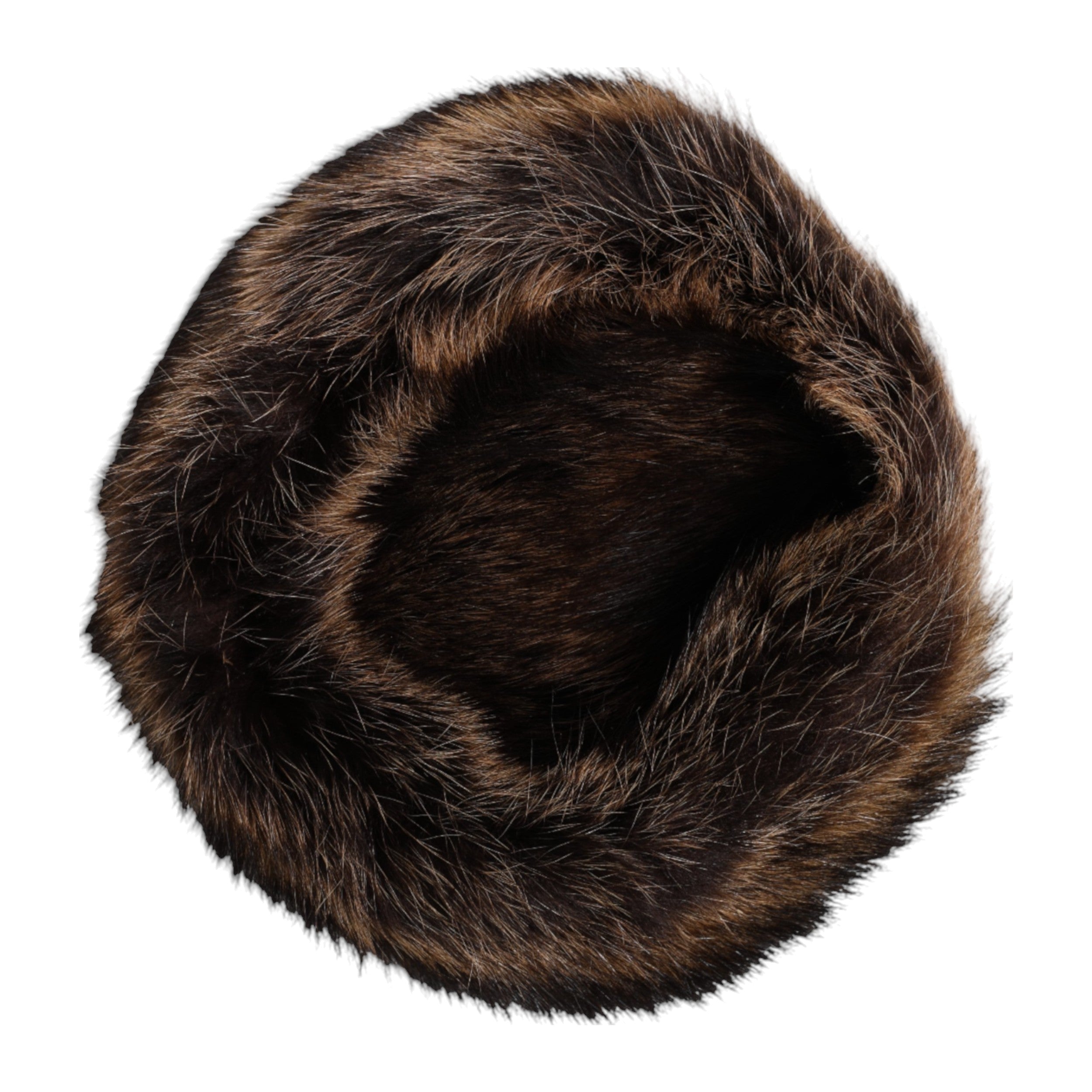 Dolce & Gabbana Brauner Pelz-Damen-Fischerhut