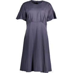 Gant Blauw Lyocell Damesjurk