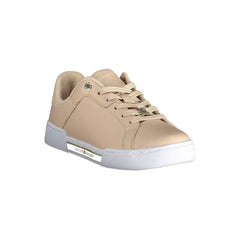 Tommy Hilfiger Rosa Leren Dames Sneaker