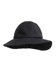 Dolce & Gabbana Zwarte Katoenen Bucket Hat met Brede Rand