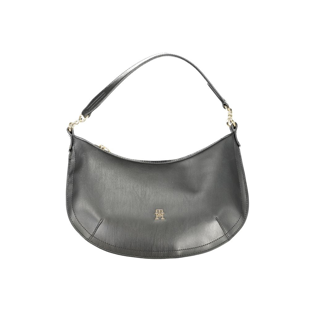 Tommy Hilfiger Nero Polyurethan Damenhandtasche
