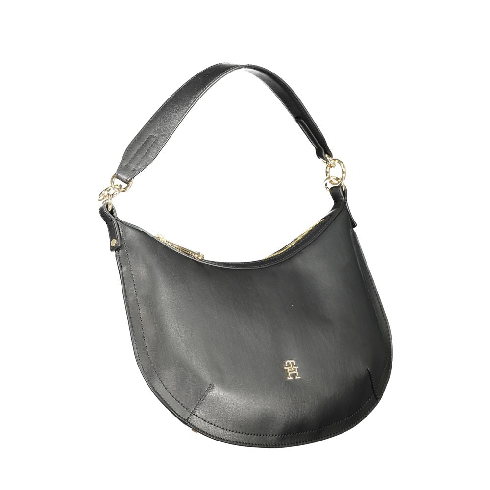 Tommy Hilfiger Nero Polyurethan Damenhandtasche