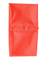 Dolce & Gabbana Oranje Nylon Stretch Dames Halswarmer Sjaal