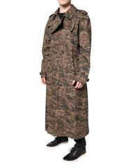 Dolce & Gabbana Multikleurige Camouflage Double Breasted Jas