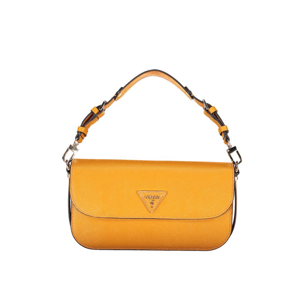 Guess Jeans Grigio Polyurethan Damen Handtasche