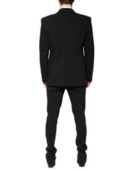 Dolce & Gabbana Mehrfarbiger Polyester-Jacquard-Zweiteiler