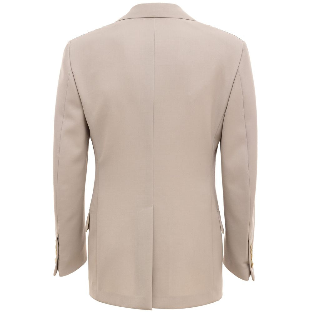 Tom Ford Beigefarbener Blazer aus Wolle