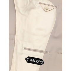 Tom Ford Beigefarbener Blazer aus Wolle