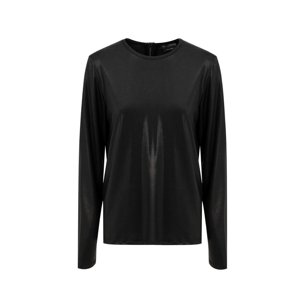 Tom Ford Schwarz Viskose Langarm