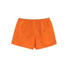 Bottega Veneta Badeshorts aus orangefarbenem Polyamid